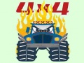 leikur Monster Trucks Coloring Pages