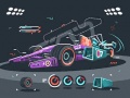 leikur Powerful Cars Memory