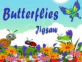 leikur Butterflies Jigsaw