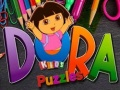 leikur Dora Kids Puzzles