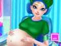 leikur Elsa Pregnant Caring