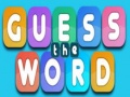 leikur Guess The Word