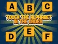 leikur Touch The Alphabet In The Oder