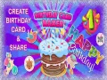 leikur Birthday Card Maker