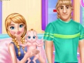 leikur Pregnant Anna and Baby Care