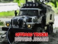 leikur Offroad Trucks Driving Jigsaw