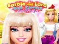 leikur Barbie and Lara Red Carpet Challenge