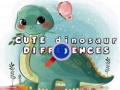 leikur Cute Dinosaur Differences
