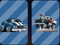 leikur Crazy Big American Cars Memory