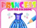 leikur Princess Glitter Coloring