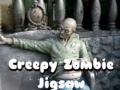 leikur Creepy Zombie Jigsaw