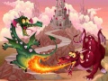 leikur Fairy Tale Dragons Memory