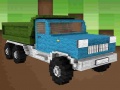 leikur Blockcraft Truck Jigsaw
