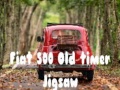 leikur Fiat 500 Old Timer Jigsaw