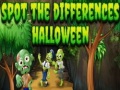leikur Spot the differences halloween