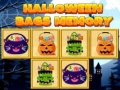 leikur Halloween bags memory