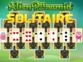 leikur Alien Pyramid Solitaire