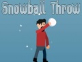 leikur Snowball Throw