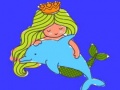 leikur Mermaid Coloring Book