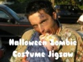 leikur Halloween Zombie Costume Jigsaw