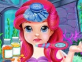 leikur Baby Ariel Treating Cold