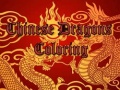 leikur Chinese Dragons Coloring