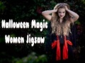 leikur Halloween Magic Women Jigsaw