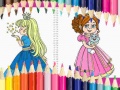leikur Beautiful Princess Coloring Book