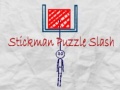 leikur Stickman Puzzle Slash