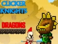leikur Clicker Knights Vs dragons