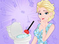 leikur Ella's Bathroom Emergency