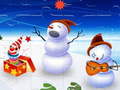 leikur Snowman 2020 Puzzle