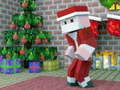 leikur MineCraft Christmas Jigsaw Puzzle