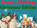 leikur Memory Challenge Christmas Edition