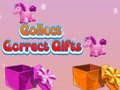 leikur Collect Correct Gifts