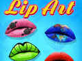 leikur Lip Art
