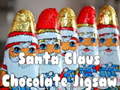 leikur Santa Claus Chocolate Jigsaw