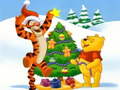 leikur Winnie the Pooh Christmas Jigsaw Puzzle