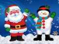 leikur Christmas Snowman Jigsaw Puzzle