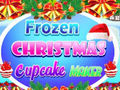 leikur Frozen Christmas Cupcake Maker