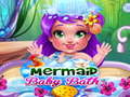 leikur Mermaid Baby Bath