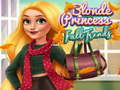 leikur Blonde Princess Fall Trends