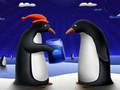 leikur Christmas Penguin Slide