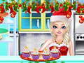 leikur Sister Princess Christmas Cupcake Maker
