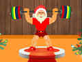 leikur Santa Weightlifter
