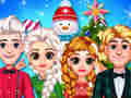 leikur Frozen Princess Christmas Celebration