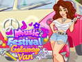 leikur Girls Fix It Music Festival Getaway Van