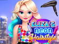 leikur Eliza's Neon Hairstyle
