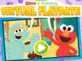 leikur Elmo & Rositas: Virtual Playdate