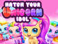 leikur Hatch Your Unicorn Idol